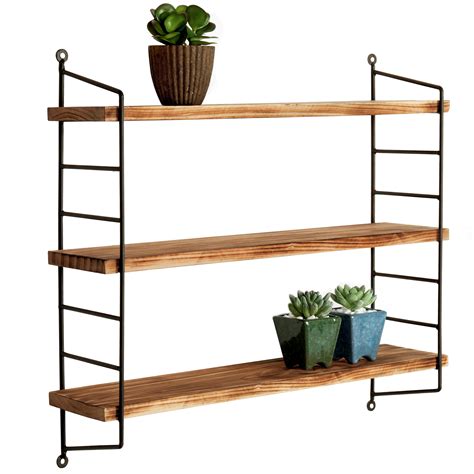 wood and metal house wall shelves|adjustable metal wall shelving.